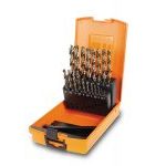 Beta 415CO/SP19A 19 Piece Metric HSS-CO 5% Twist Drills With Cylindrical Shanks 1-10mm