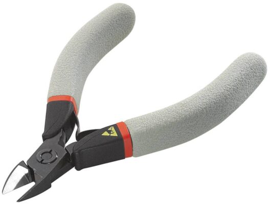 Facom 435.RE Anti Static Long Reach Pliers Semi-Flush Cut