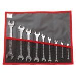 Facom 44.JE9T Metric Open End Wrench Set 3.2 - 19mm