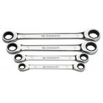 Facom 64.J4 4 Pce. 12 Point Ratchet Ring Wrench 10 - 19mm