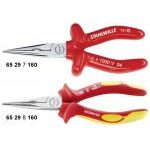STAHLWILLE 6529 VDE SNIPE NOSE PLIERS WITH CUTTER 200mm