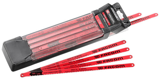Facom 668A.10 (Pack of 100) Bi-Metal Cobalt Steel Hacksaw Blades 24 TPI