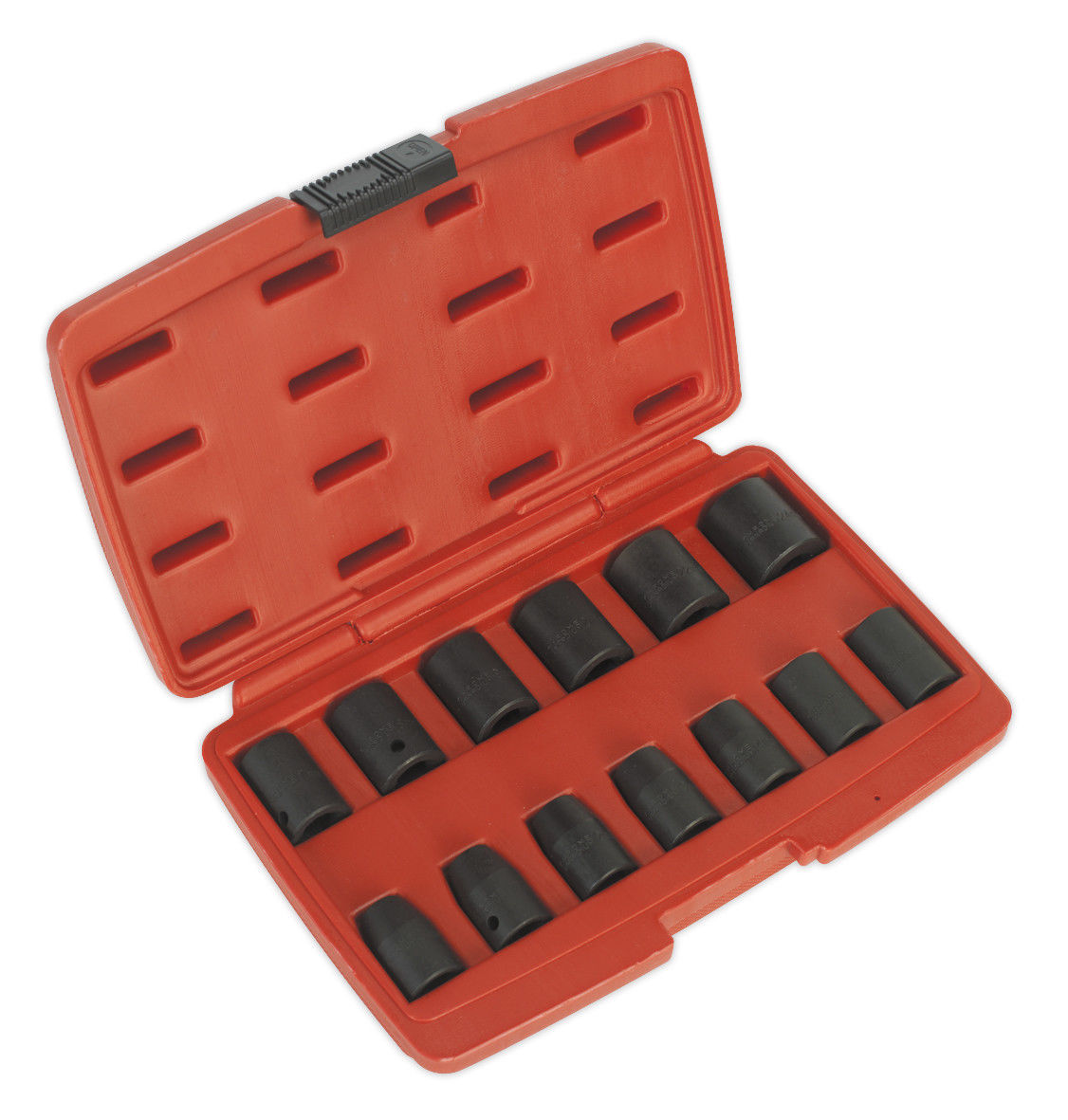 Sealey AK5613M 13 Piece 1/2″ Drive Impact Socket Set 10-24mm in Case