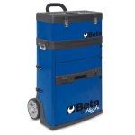 Beta C41H Two - Module Tool Trolley Cabinet - Blue