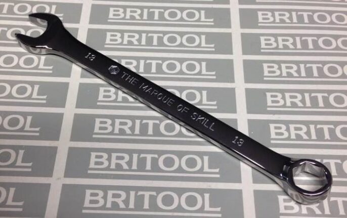 Britool Hallmark CEHM10 Combination Spanner 10mm - Hexagon Ring (6 point)