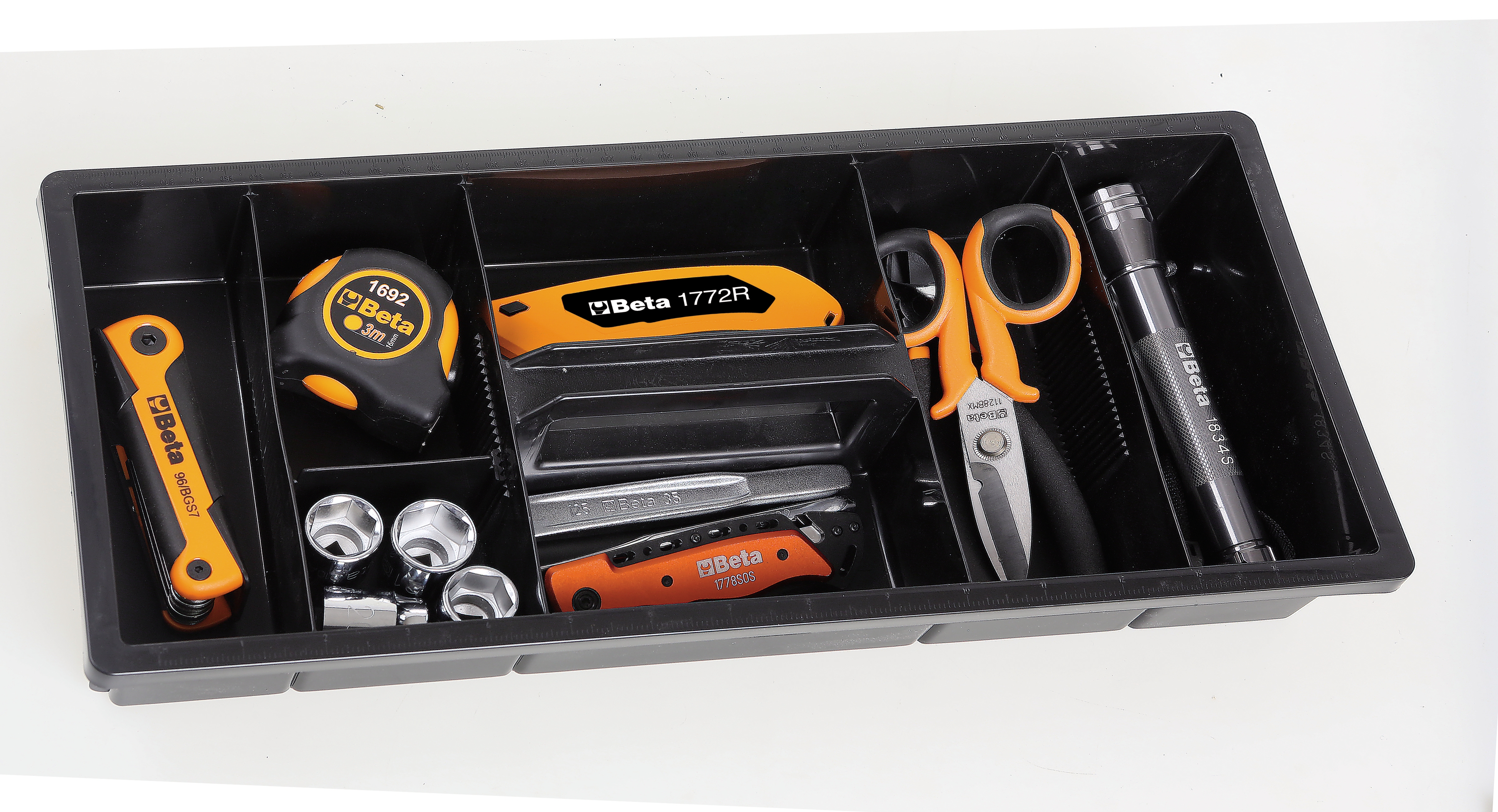 Beta CP15 Plastic Toolbox With Removable ToteTray & Tool Trays PrimeTools