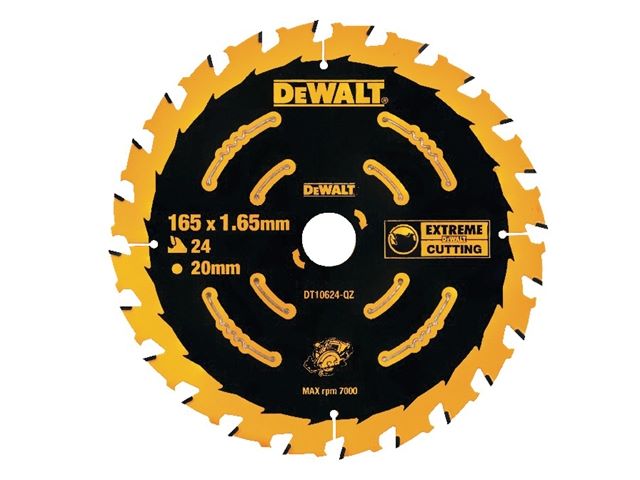 Dewalt DT10624 EXTREME Cordless Framing Circular Saw Blade 165x20x24T