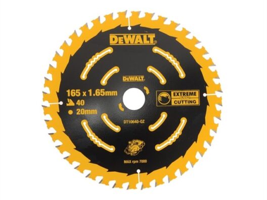Dewalt DT10640 EXTREME Cordless Framing Circular Saw Blade 165x20x40T