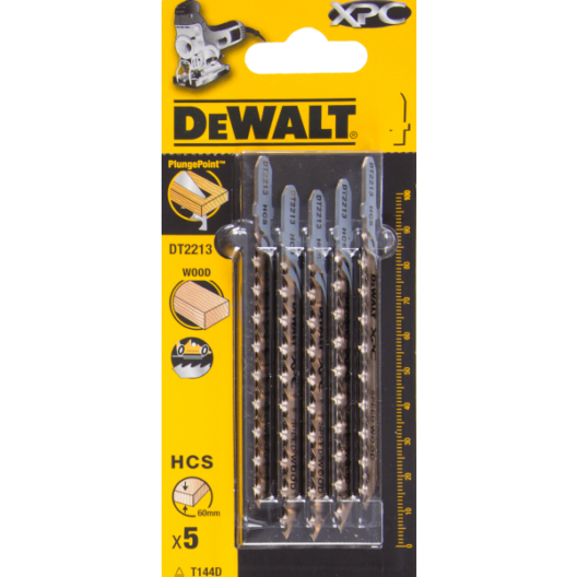 Dewalt DT2213 XPC Jigsaw Blades For Wood 100mm Long