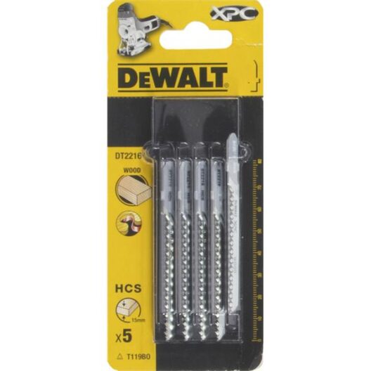 Dewalt DT2216 XPC Jigsaw Blades For Wood 100mm Long