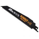 Dewalt DT2307L X2 EXTREME Wood &; Nail Reciprocating Saw Blades 6 TPI (x5)