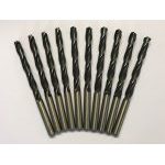 11/64" (4.366mm) High Speed Steel Industrial Quality Drill Bits - Pack of 10
