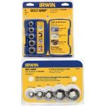 Irwin 10 Pce Bolt-Grip Fastener Remover Set for Damaged/Rounded Nuts Set 8 - 19mm