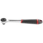 Facom J.161B 3/8" Drive Round-Head Dust Proof Compact Ratchet With Comfort Grip (72 Tooth)