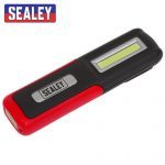 Sealey LED317 Rechargeable 3W COB + 3W LED Inspection Lamp Magnetic Base