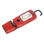 Sealey LED3601R Rechargeable 360° Inspection Lamp 3W COB+1W LED Torch