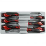Teng MD906N 6 Piece Slotted, Phillips and Pozi Screwdriver Set