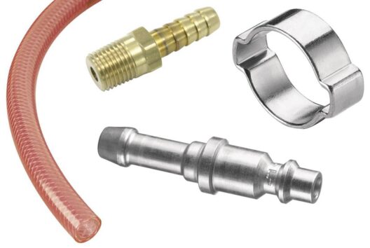 Facom N.641 12.5 Metre Red PVC Hose 8X14mm DIA + Bits