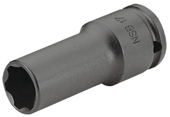Williams 37517 17mm Shallow 6-Point Impact Socket 1/2 Drive