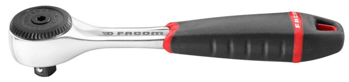 Facom R.161B 1/4" Drive Round Head Dust Proof Compact Ratchet