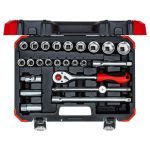 Gedore Red R69003024 1/2" Drive 24 Piece Metric Socket Set 10-32mm