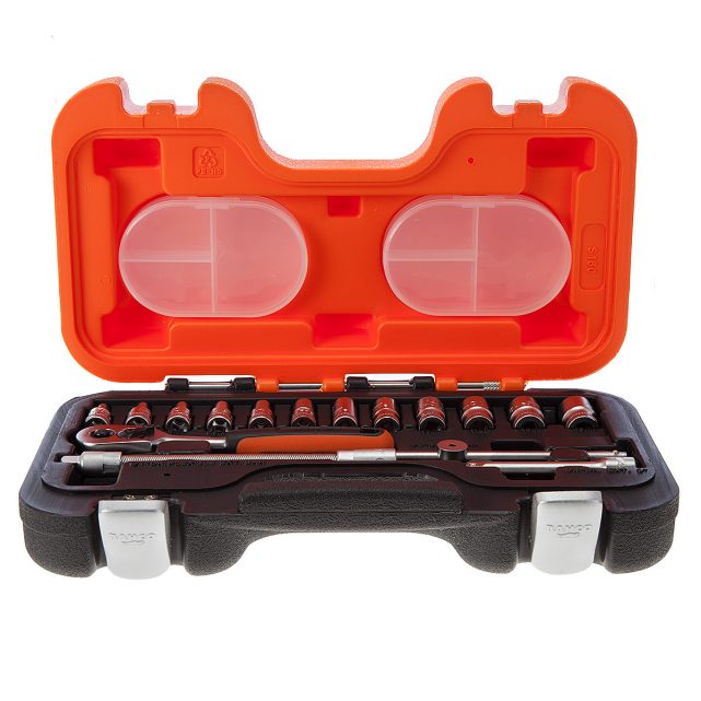 Bahco S160 1/4″ Drive 16 Piece Metric Socket Set 413mm PrimeTools
