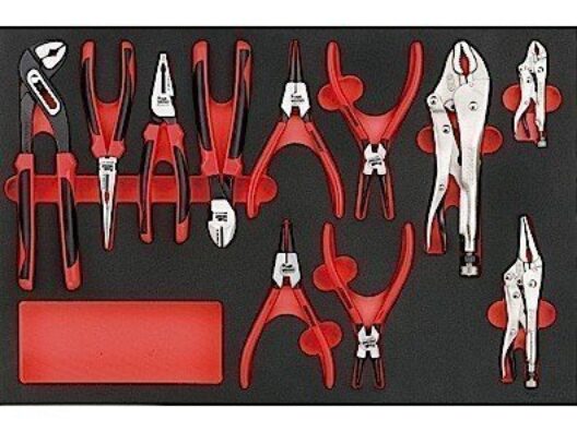 Teng TTEMB11 11 Piece Plier Set In Foam Module Tray