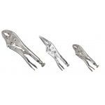 Irwin Vise-Grip TVG73 3 Piece Orginal Quick Release Curved and Long Nose Locking Jaw Pliers