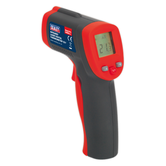 Sealey Tools VS900 Infrared Laser Digital Thermometer 12:1