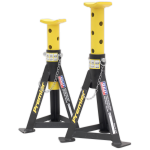 Sealey AS3Y Axle Stands (Pair) 3 tonne Capacity per Stand. Yellow