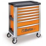 Beta C39/7 7 Drawer Aluminium Alloy Structure Roller Cabinet In Orange