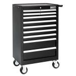 Britool E010234B 11 Drawer Roller Cabinet Tool Box - Roll Cab - Black