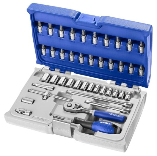 Expert by Facom E030702 42 Piece 1/4″ Drive Socket & Bit Set