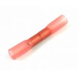 RED HEAT SHRINK BUTT ELECTRICAL TERMINALS (CRIMPS) (Qty.25)