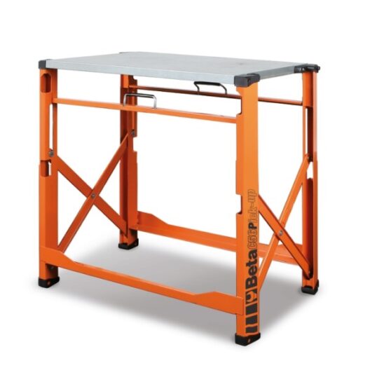 Beta Tools C56PO Orange Compact Folding Workbench