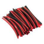 Sealey Tools HST200BR Assorted Heat Shrink Tubing Black & Red 100 x 200mm lengths