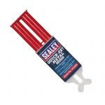 Sealey SCS380 25ml Quick Set Liquid Metal Repair Syringe. Repairing Bond Glue Adhesive