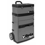 Beta C41H Two - Module Tool Trolley Cabinet - Grey