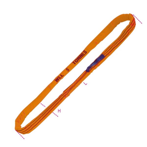 Beta Robur 8179A 10 Tonne Certified Lifting Round Slings – 8 Metre