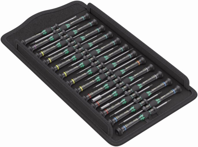 Wera 134000 25 Piece Micro Big Pack 1 Kraftform Precision Screwdriver Full Set
