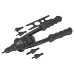 Sealey AK3984 Short-Arm/Compact Threaded Nut Riveter / Setting Tool (Gun)