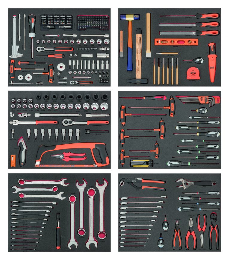 Bahco 346 Piece Large Tool Kit With Foam Inlays & 7 Drawer