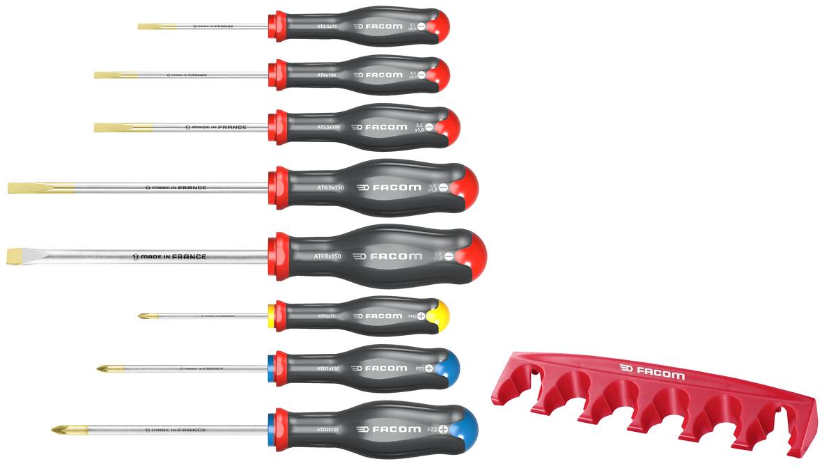AT.8PB Protwist® 8 Piece Slotted & Phillips Screwdriver Set