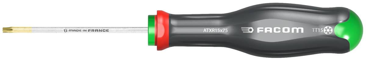 Facom ATXR15X75 Protwist Resistorx (Tamperproof) Screwdriver TT15 x 75mm