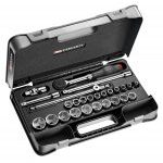 Facom S.360-4P6 1/2" Drive 26 Piece 6 Point Socket Set 8-32mm with Rotator Ratchet