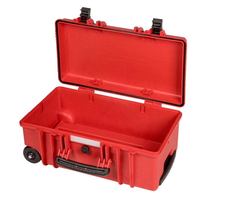 Bahco 4750RCHDW01RED Heavy Duty Rigid Tool Fly Case With Wheels - Red