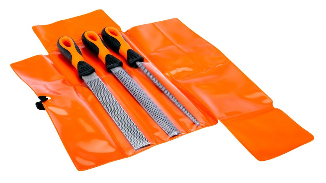 Bahco 6-470-08-2-2 ERGO™ 3 Piece Second Cut Rasp File Set - PrimeTools