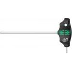 Wera 023339 454 HF T-Handle Hexagon Hex-Plus Key Driver With Holding Function Long - 4mm