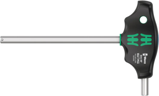 Wera 023352 454 HF T-Handle Hexagon Hex-Plus Key Driver With Holding Function Long - 8mm