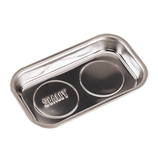 Sealey Tools AK2312 Large Magnetic Parts Collection Tray 240 X 140mm - 2 Magnets
